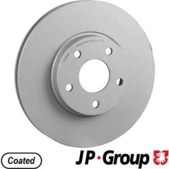 Гальмівний диск перед. FOCUS IV 18- JP GROUP 1563106900