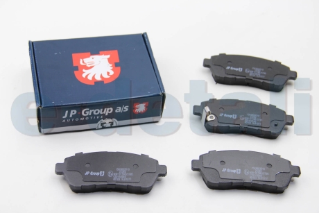 Комплект тормозных колодок, дисковый тормоз JP GROUP 1563603510