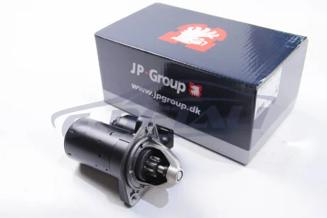 Стартер Fiesta/Fusion/Focus/B-Max 1.25/1.4/1.5/1.6 95- (1.1кВт/10z) JP GROUP 1590300700