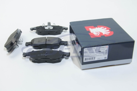 Комплект тормозных колодок, дисковый тормоз JP GROUP 3163600710
