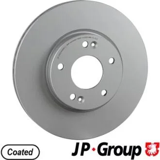 Гальмівний диск перед. HYUNDAI i30/CEED 16- JP GROUP 3563103200