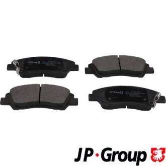 Гальмівні колодки пер. Hyundai i10 1.0-1.2 13- JP GROUP 3563604910