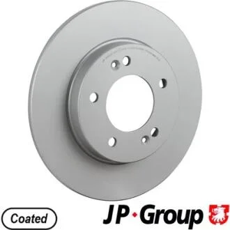 Гальмівний диск задн. HYUNDAI i30/CEED 16- JP GROUP 3663201900
