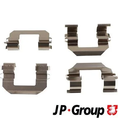 К-кт. установки гальм. колод. KIA Cerato 04- JP GROUP 3664003510 (фото 1)