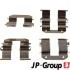 HYUNDAI установчий к-кт. гальм. колод. ACCENT III 1.4 GL 05-10, i30 (GD) 1.6 11-15, KIA CARENS III 10- JP GROUP 3664003910 (фото 1)