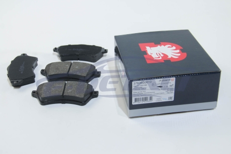 Комплект тормозных колодок, дисковый тормоз JP GROUP 3763600610