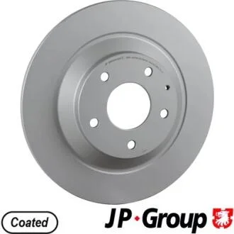 Гальмівний диск зад. CX5 11-17 2.0-2.5 JP GROUP 3863201300