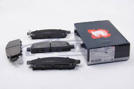 Тормозные колодки пер. Mitsubishi L200 05-15 (tokico) JP GROUP 3963600210