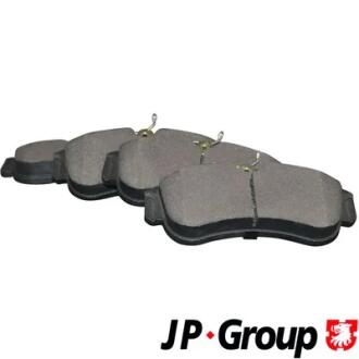Гальмівні колодки пер. Almera/Primera (96-06) JP GROUP 4063600110