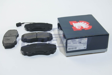 Колодки тормозные дисковые передние JP GROUP 4163602410 (фото 1)