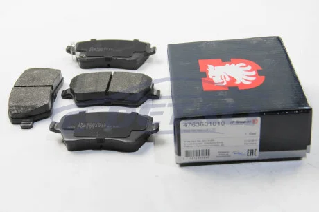 Тормозные колодки пер. Suzuki Swift 05- (TRW) JP GROUP 4763601010