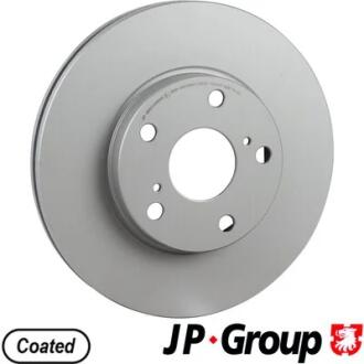 TOYOTA гальмівний диск передн.Auris 12-,Corolla 13- JP GROUP 4863104600