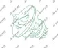 Картридж турбіни MITSUBISHI TF035HL JRONE 1000-050-213T (фото 1)