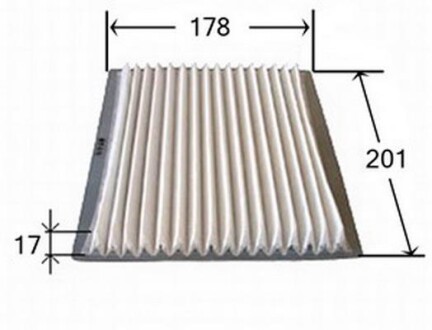 Фильтр салона JS ASAKASHI AC302J