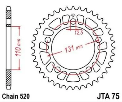 Зірка ESJOT MOTO JT MOTO 110-457-44
