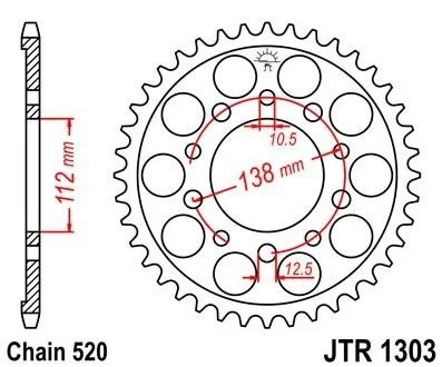 Звезда MOTO JT MOTO 111-454-43