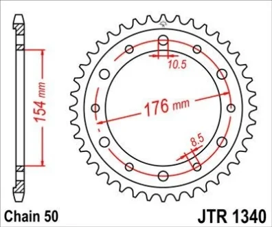 Звезда MOTO JT MOTO 111-673-43