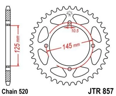Зірка MOTO JT MOTO 112-446-46