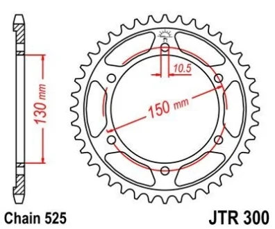 Звезда MOTO JT MOTO 112-567-42