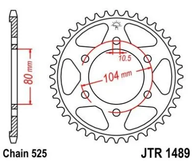 Зірка MOTO JT MOTO 114-563-41