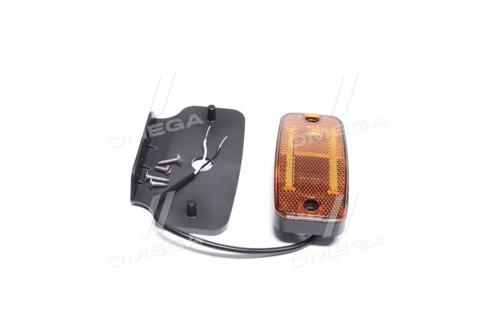 Фара LED сбоку (отражатель) оранжевый, 12 / 24V, 110 * 50 * 20mm (LITLEDA,) JUBANA 453707010 (фото 1)