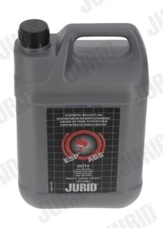 JURID 4.9л (для авто з ABS, з ESP) DOT-4 Synthetic гальмівна рідина SAE 700 Jurid 151744J
