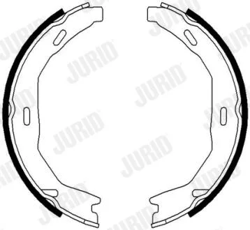 JURID DB щоки ручного гальм. C204 07- Jurid 362561J