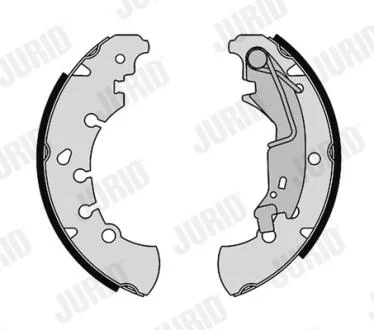 JURID щоки гальм. Citroen Nemo, OPEL Corsa D 06 - Jurid 362654J
