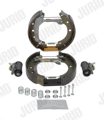 JURID RENAULT Тормозные щеки задн. KANGOO 1.5 dCi 05-10, KANGOO Express 1.5 dCi 05-, NISSAN KUBISTAR (X76) 1.5 dCi 03- Jurid 381366J (фото 1)