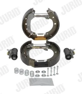 JURID RENAULT Тормозные щеки задн. KANGOO 1.5 dCi 05-10, KANGOO Express 1.5 dCi 05-, NISSAN KUBISTAR (X76) 1.5 dCi 03- Jurid 381366J
