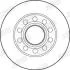 JURID VW Диск тормозной задний 245mm Audi 80,A4 00-,Seat Exeo 08- Jurid 562192JC (фото 2)