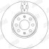 Диск гальмівний Jurid 562297JC (фото 2)