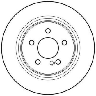 Диск гальмівний Jurid 562620JC