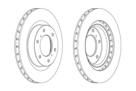 Диск гальмівний Jurid 562913JC