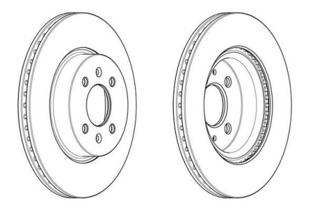 Диск гальмівний Jurid 562944JC