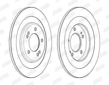 Диск гальмівний Jurid 563001JC
