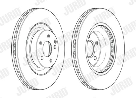 Диск гальмівний Jurid 563012JC-1
