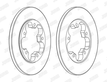 Диск гальмівний Jurid 563138JC