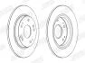 JURID HONDA Гальмівний диск CR-Z (ZF) 1.5 IMA 10-13 Jurid 563242JC (фото 2)