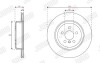 BMW диск гальм. задн. прав. 3 G20 Jurid 563686JC-1 (фото 2)