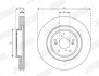Диск гальмівний Jurid 563713JC (фото 2)