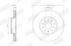 VW Гальм. диск передн. CADDY V (SBB, SBJ) 1.5 TSi EVO 21-24, SKODA OCTAVIA IV (NX3, NN3, PV3) 1.5 TSI 24-, SEAT LEON (KL1, KLG) 1.5 eTSI 19- Jurid 563766JC (фото 1)