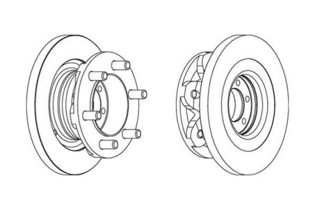 Диск гальмівний Jurid 567118J