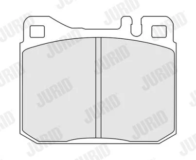 JURID DB гальмівні колодки передн.W123 79-85,W126 85-91 Jurid 571278J