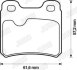 OPEL колодки гальмівні задн.Opel Astra 92-98 Jurid 571407J (фото 2)