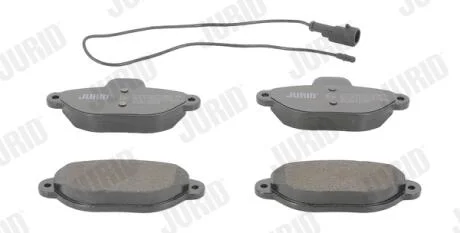 JURID FIAT гальмівні колодки передні Panda 03-,Punto 93- Jurid 571523D
