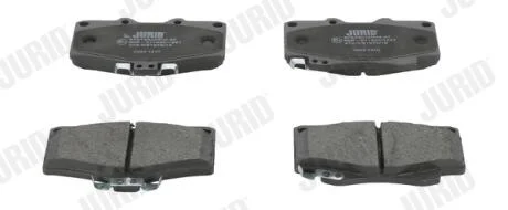 JURID TOYOTA Колодки гальмівні передн.Hilux II,LandCruiser,VW Taro,BMW E38 740 Jurid 572140J