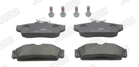 Гальмівні колодки пер. Nissan Almera 00-/Primera 91-02 (TRW) Jurid 572422J