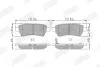 JURID NISSAN Тормозные колодки задн. Pathfinder 05 - Jurid 572610J (фото 1)