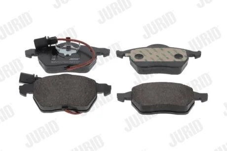 JURID VW гальмівні колодки перед. Audi A6 VW Passat 96- Jurid 573037J